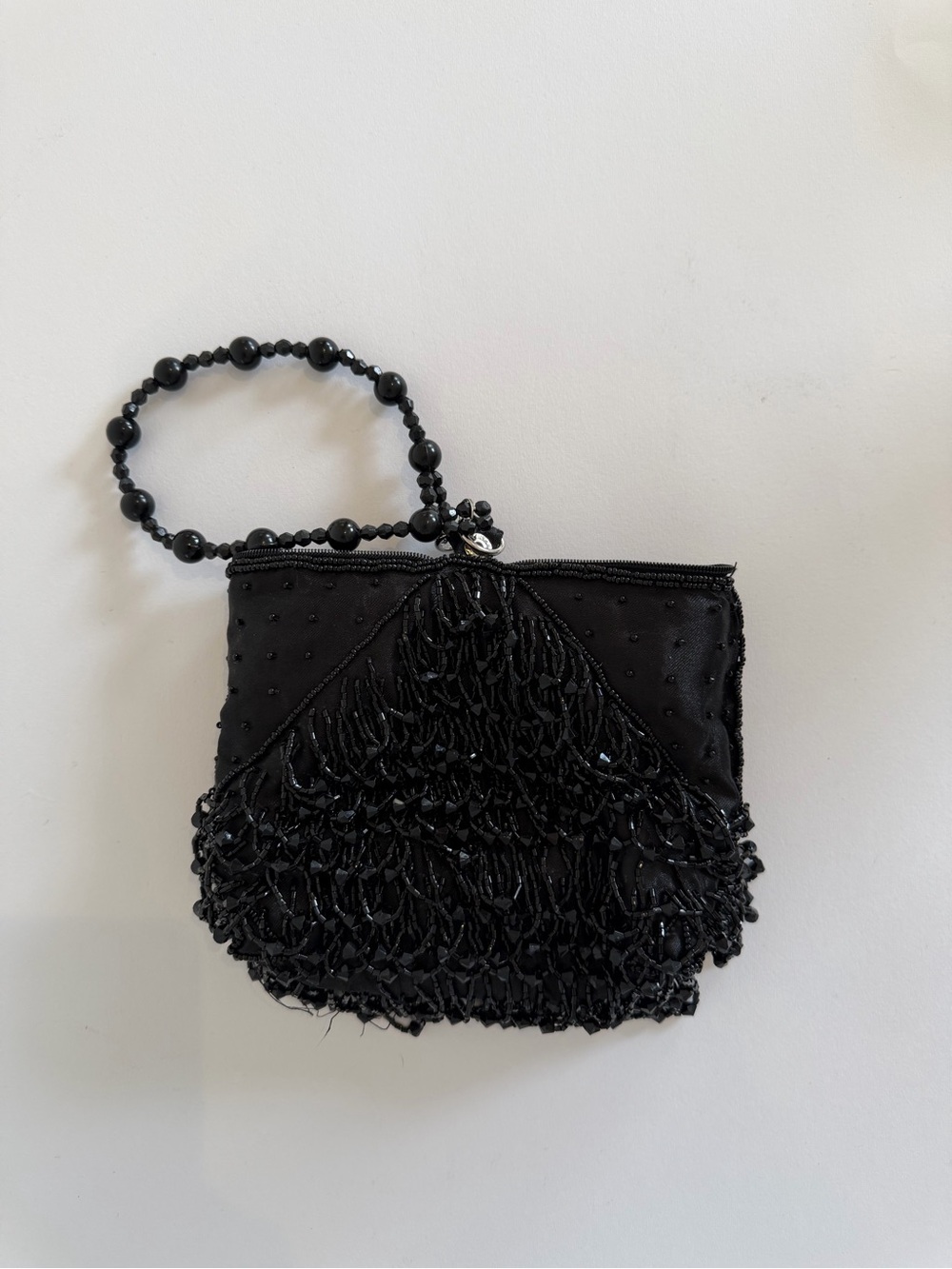 Vintage Beaded Wristlet Purse